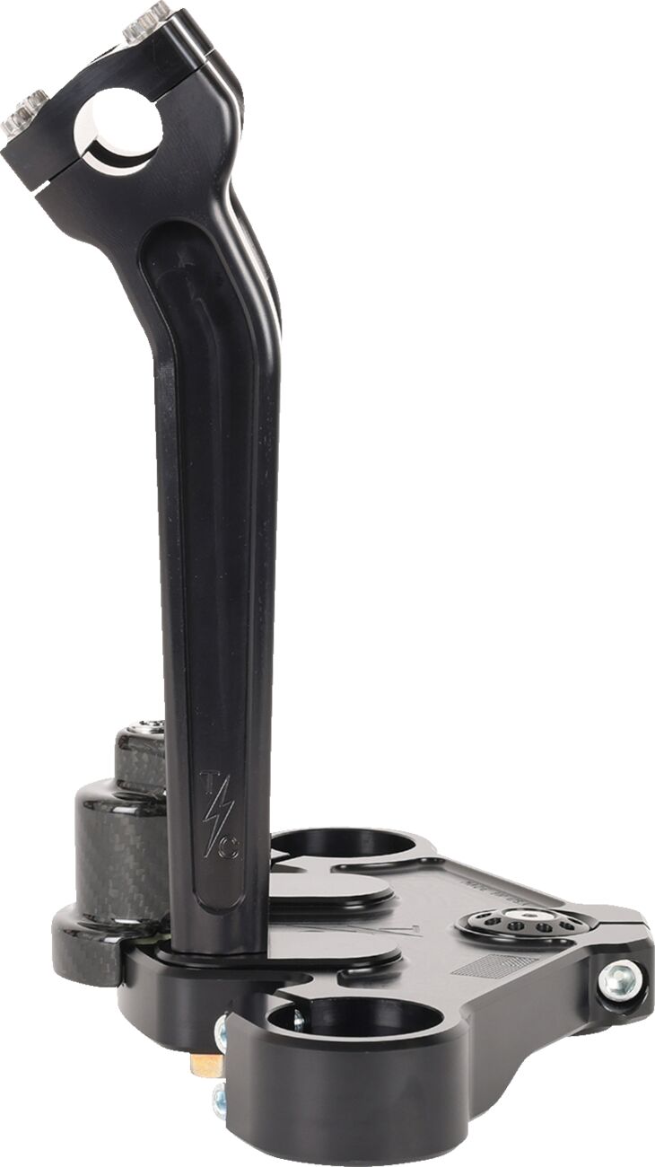 Thrashin Supply Co. Top Tree for 2024-2025 Harley-Davidson FLTRX 1923 ABS Triple Tree Black 6061-T6 Aluminium #TSC-2921-1