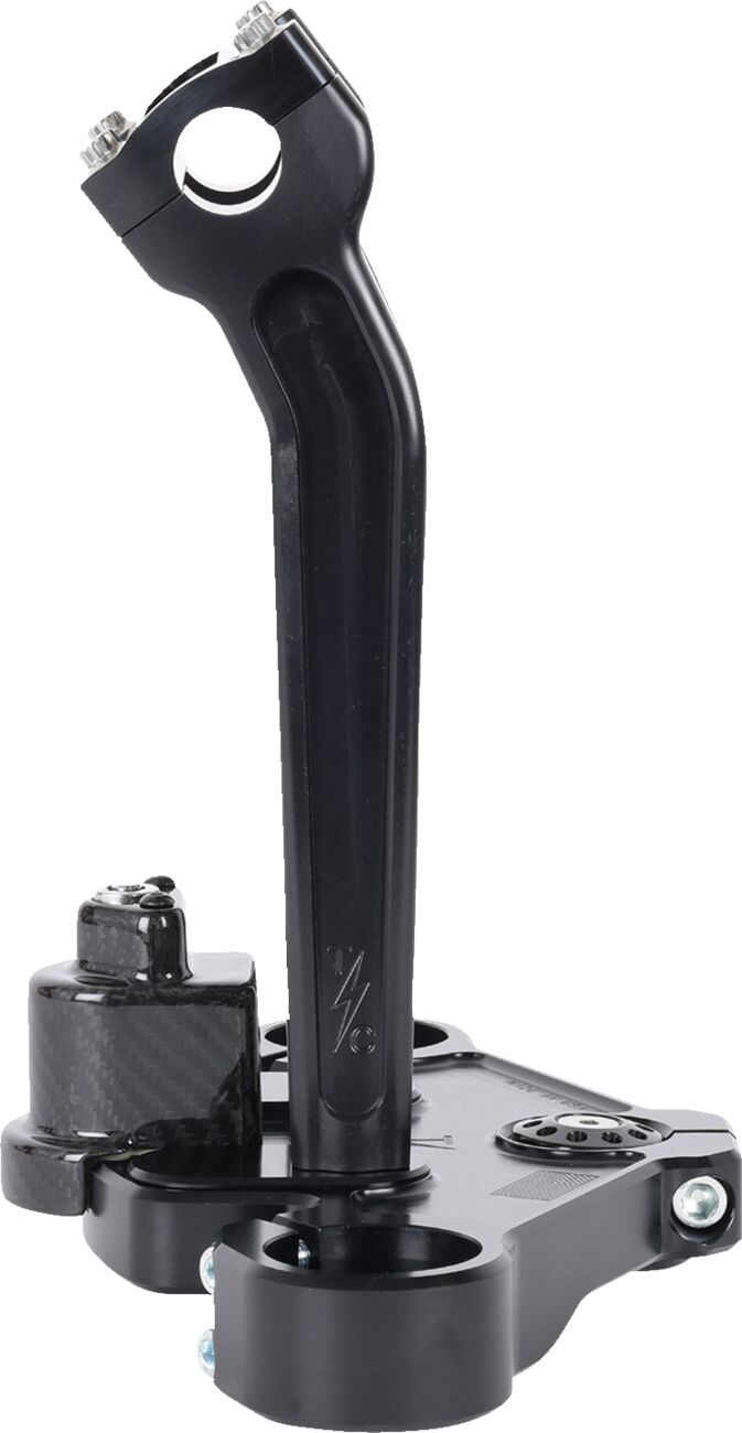 Thrashin Supply Co. Top Tree for 2024-2025 Harley-Davidson FLTRX 1923 ABS Triple Tree Black 6061-T6 Aluminium #TSC-2921-1