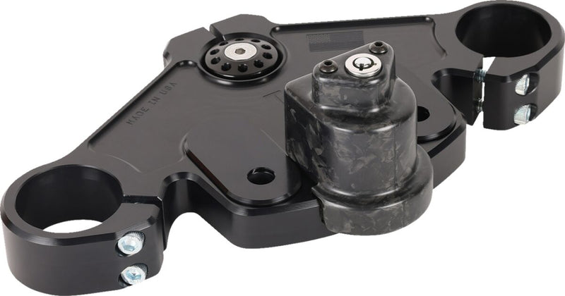 Thrashin Supply Co. Top Tree for 2024-2025 Harley-Davidson FLTRX 1923 ABS Triple Tree Black 6061-T6 Aluminium #TSC-2921-1