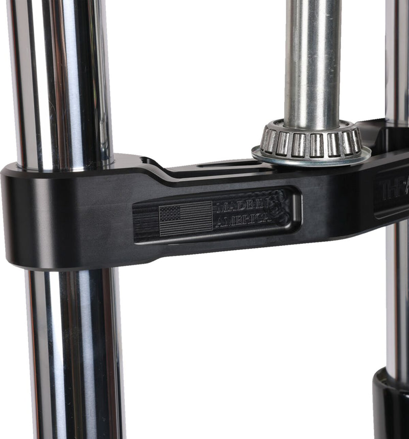 Thrashin Supply Co. Top Tree for 2024-2025 Harley-Davidson FLTRX 1923 ABS Triple Tree Black 6061-T6 Aluminium #TSC-2921-1
