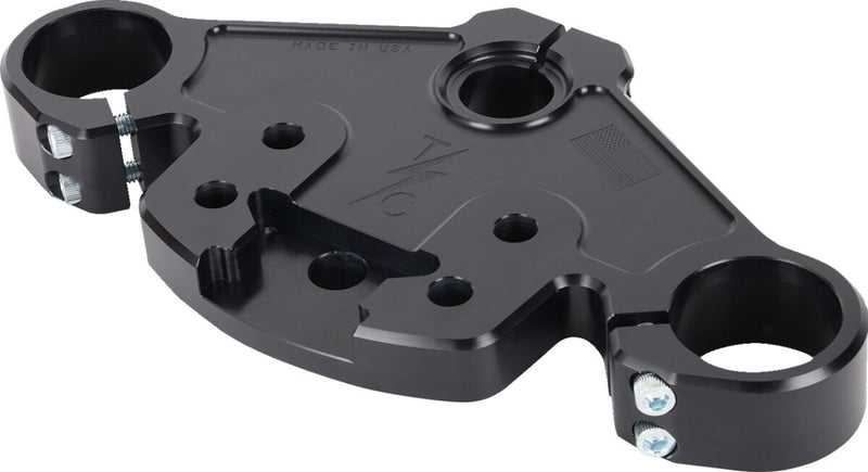 Thrashin Supply Co. Top Tree for 2024-2025 Harley-Davidson FLTRX 1923 ABS Triple Tree Black 6061-T6 Aluminium #TSC-2921-1