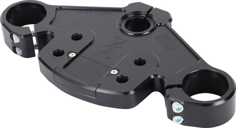 Thrashin Supply Co. Top Tree for 2024-2025 Harley-Davidson FLTRX 1923 ABS Triple Tree Black 6061-T6 Aluminium #TSC-2921-1