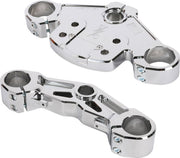 Thrashin Supply Co. Top Tree for 2024-2025 Harley-Davidson FLTRX 1923 ABS Triple Tree Chrome 6061-T6 Aluminium #TSC-2921-3