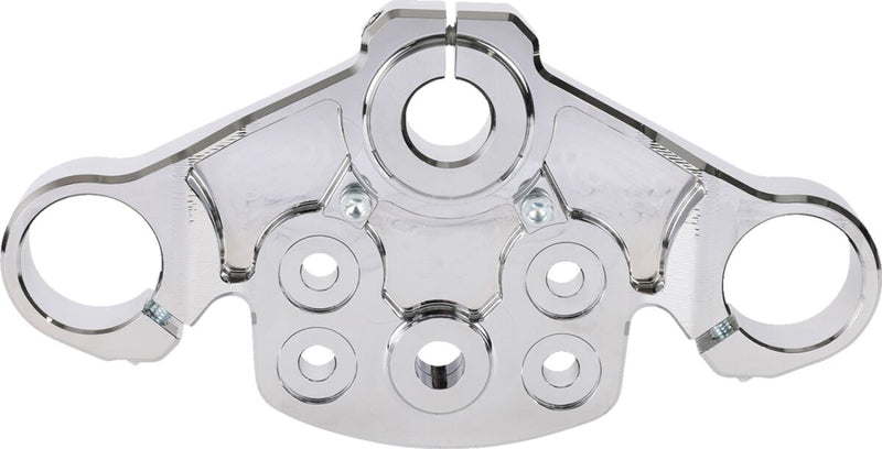 Thrashin Supply Co. Top Tree for 2024-2025 Harley-Davidson FLTRX 1923 ABS Triple Tree Chrome 6061-T6 Aluminium #TSC-2921-3