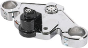 Thrashin Supply Co. Top Tree for 2024-2025 Harley-Davidson FLTRX 1923 ABS Triple Tree Chrome 6061-T6 Aluminium #TSC-2921-3
