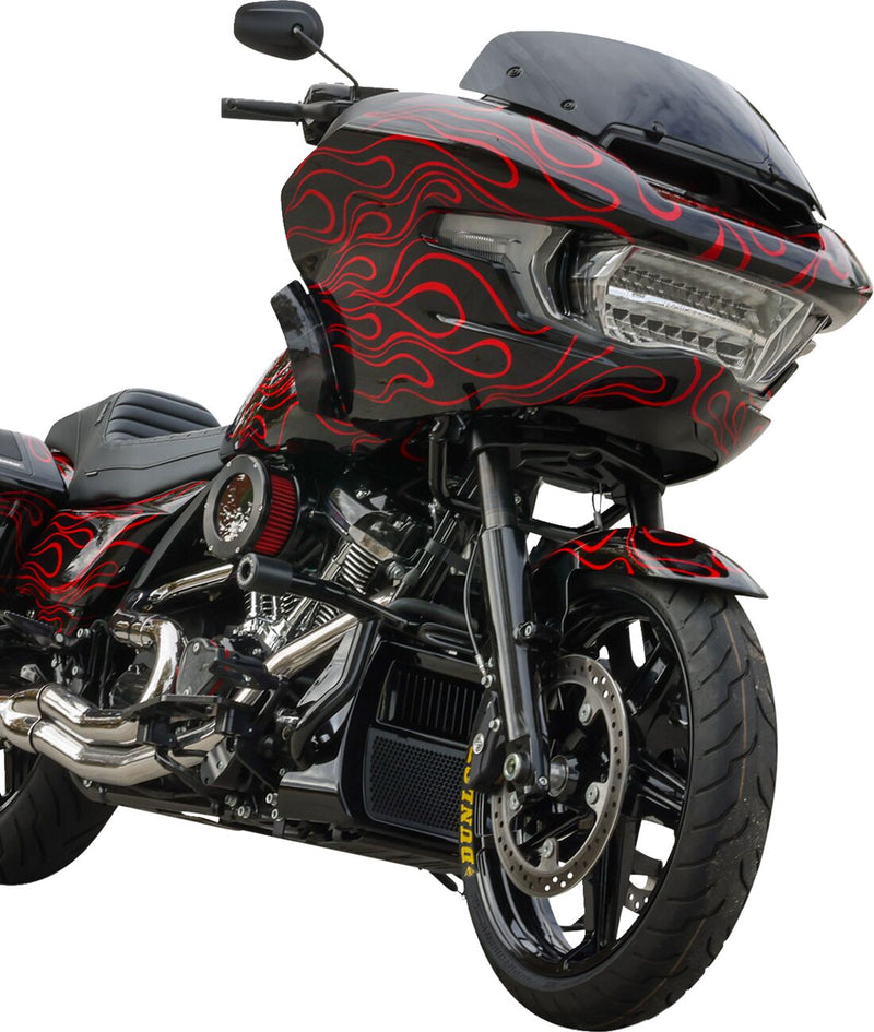 Thrashin Supply Co. Bottom Tree for 2024-2025 Harley-Davidson FLTRX 1923 ABS Triple Tree Black 6061-T6 Aluminium Each