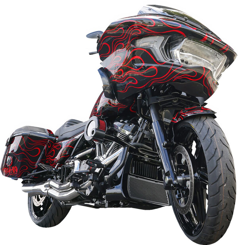 Thrashin Supply Co. Bottom Tree for 2024-2025 Harley-Davidson FLTRX 1923 ABS Triple Tree Black 6061-T6 Aluminium #TSC-2922-1