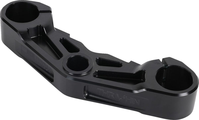 Thrashin Supply Co. Bottom Tree for 2024-2025 Harley-Davidson FLTRX 1923 ABS Triple Tree Black 6061-T6 Aluminium #TSC-2922-1