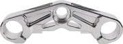 Thrashin Supply Co. Bottom Tree for 2024-2025 Harley-Davidson FLTRX 1923 ABS Triple Tree Chrome 6061-T6 Aluminium #TSC-2922-3