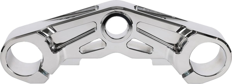 Thrashin Supply Co. Bottom Tree for 2024-2025 Harley-Davidson FLTRX 1923 ABS Triple Tree Chrome 6061-T6 Aluminium Each