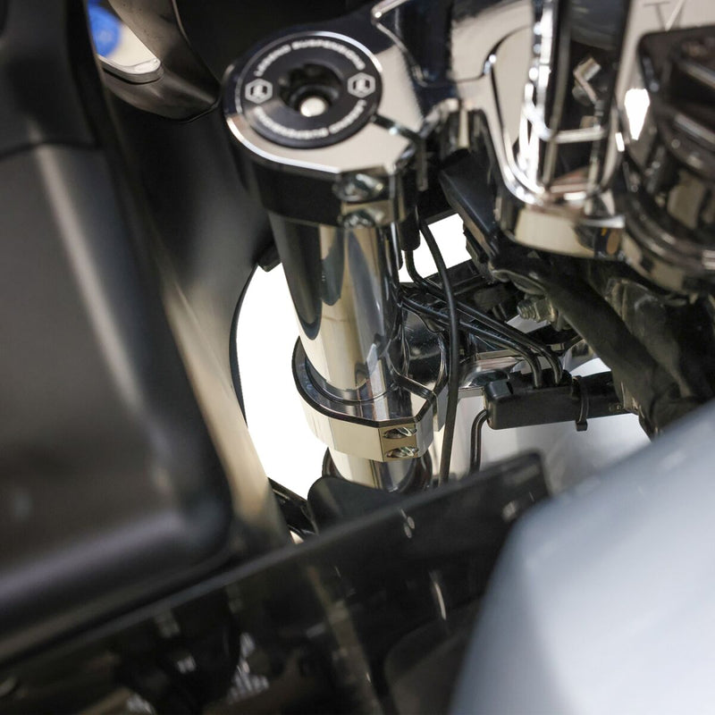 Thrashin Supply Co. Bottom Tree for 2024-2025 Harley-Davidson FLTRX 1923 ABS Triple Tree Chrome 6061-T6 Aluminium #TSC-2922-3