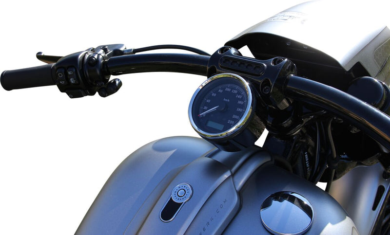 Cult Werk Fork Caps for 2002-2017 Harley-Davidson Upper Aluminium Pair