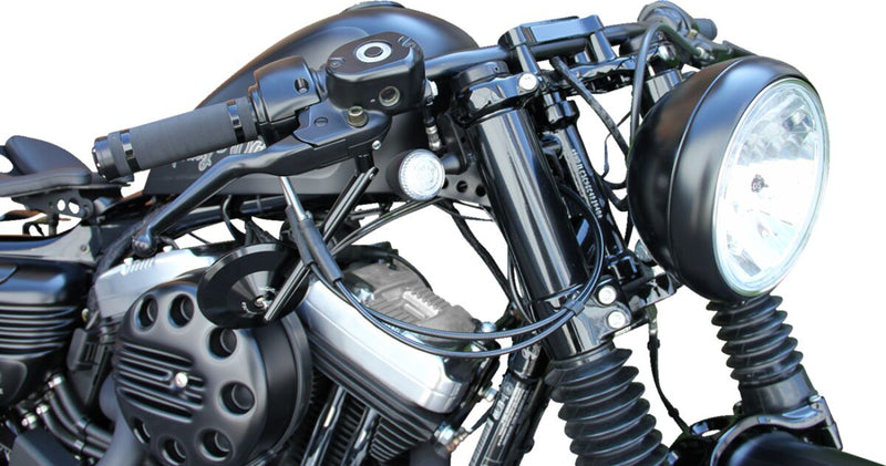 Cult Werk Fork Covers for 2016-2022 Harley-Davidson XL 1200 X Upper Fork Protector Aluminium Pair