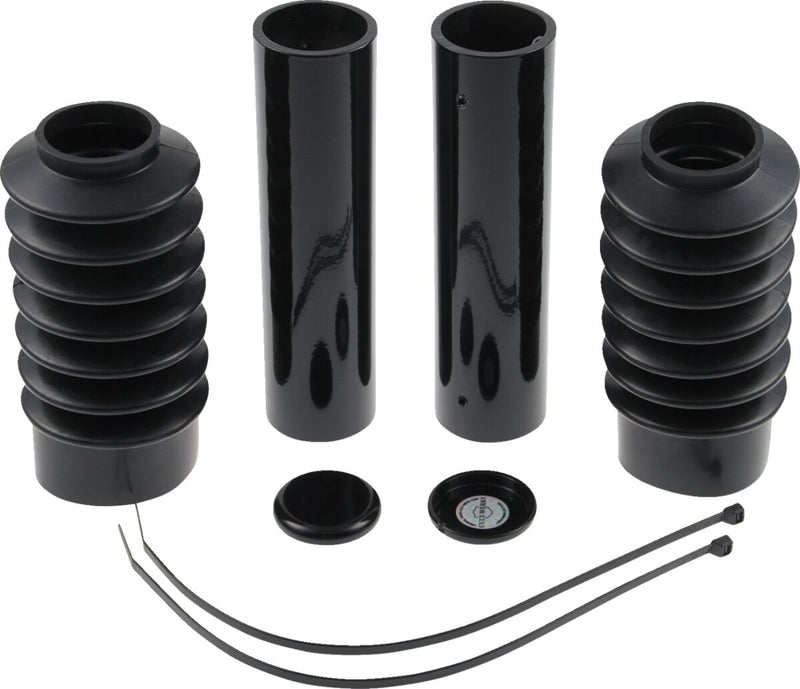 Cult Werk Fork Covers for 1986-1998, 2004-2022 Harley-Davidson Upper Fork Protector Aluminium Pair