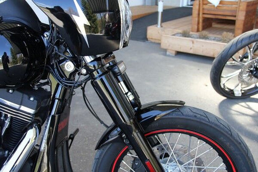 Cult Werk Fork Covers for 2006, 2013-2018 Harley-Davidson Lower Fork Protector Aluminium Pair