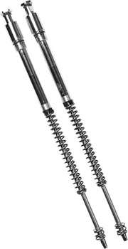Progressive Suspension Monotube Fork Kit for 1996-2013 Harley-Davidson Cartridge Black #31-2546