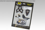 Hyperpro Steering Damper Mounting Kit for 2024-2026 BMW R 12 NINE T ABS Black Steering Damping Aluminium #MK-BM12-O007-B