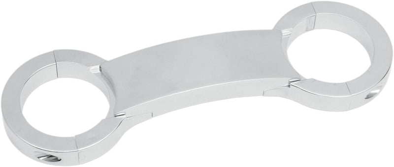 Drag Specialties Chrome 49mm Front Fork Brace for 2006-2017 Harley-Davidson Dyna and 2002-2011 Harley-Davidson V-Rod Motorcycles