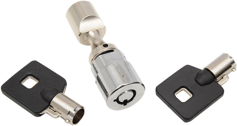 Drag Specialties Chrome Fork Lock Fits Harley-Davidson Dyna, Softail Models 2000-2015