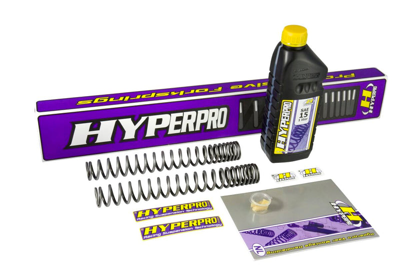 Hyperpro Fork Springs for Yamaha for 2008-2014 YAMAHA Spring Kit #SP-YA05-SSA009
