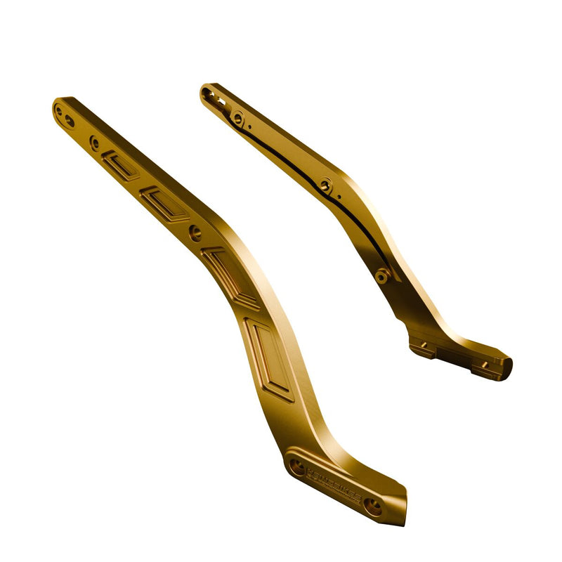 Heinz Bikes Performance Fender Struts for 2020-2025 Harley-Davidson Gold 6061 Billet Aluminium Pair #HB-PFS-G