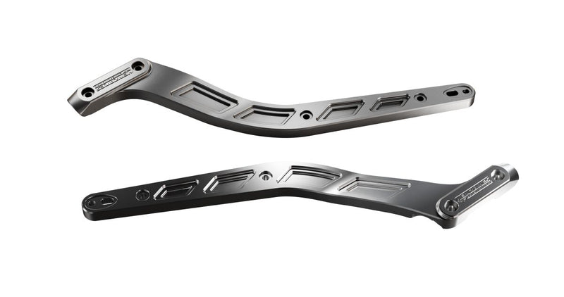 Heinz Bikes Performance Fender Struts for 2018-2025 Harley-Davidson Silver 6061 Billet Aluminium Pair #HB-PFS-S