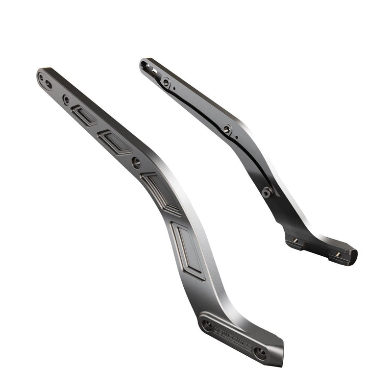 Heinz Bikes Performance Fender Struts for 2018-2025 Harley-Davidson Silver 6061 Billet Aluminium Pair #HB-PFS-S