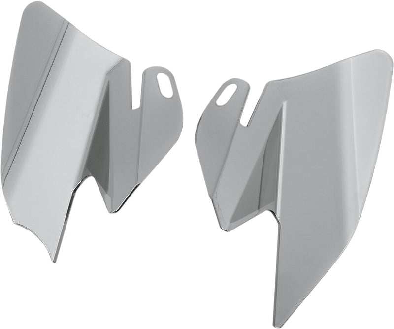Kuryakyn Reflective Smoke Saddle Shield Heat Deflectors For Harley-Davidson Electra Glides, Road Glides, Road Kings & Street Glides