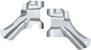 Kuryakyn Neck Covers In Chrome For Harley-Davidson 2007-2017 FL Softail Motorcycles #KUR7833