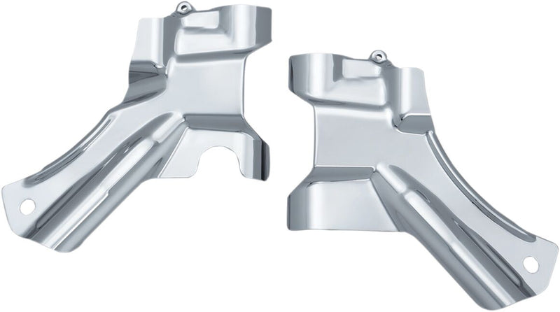 Kuryakyn Neck Covers In Chrome For Harley-Davidson 2007-2017 FL Softail Motorcycles #KUR7833