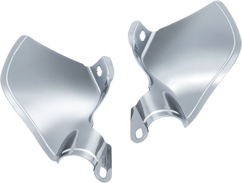Kuryakyn Reflective Smoke Saddle Shields For Harley-Davidson 2018-2023 Softail (Excluding FXDRS) Models #KUR5789