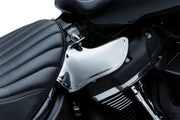 Kuryakyn Reflective Smoke Saddle Shields For Harley-Davidson 2018-2023 Softail (Excluding FXDRS) Models #KUR5789