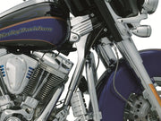 Kuryakyn Deluxe Neck Covers In Chrome For Harley-Davidson 1995-2005 Touring Motorcycles