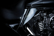 Kuryakyn Reflective Smoke Saddle Shield Heat Deflectors For Harley-Davidson 2009-2023 Electra Glides, Road Glides, Road Kings, Street Glides & Trikes