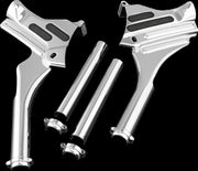 Kuryakyn Deluxe Neck Covers In Chrome For Harley-Davidson 1995-2007 Touring Motorcycles