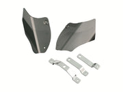 Kuryakyn Reflective Smoke Saddle Shield Heat Deflectors For Harley-Davidson 2000-2017 Softail Models