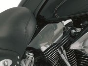 Kuryakyn Reflective Smoke Saddle Shield Heat Deflectors For Harley-Davidson 2000-2017 Softail Models