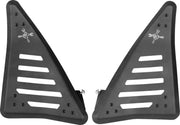 Burly Brand Side Covers for 2021-2024 HONDA CMX 1100 Black Powder-Coated Slash Cut Left Right Side Panel Aluminium Pair