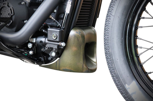 Cult Werk Spoiler Bobber for 2018-2024 Harley-Davidson Chin Spoiler Black Front ABS Plastic Each