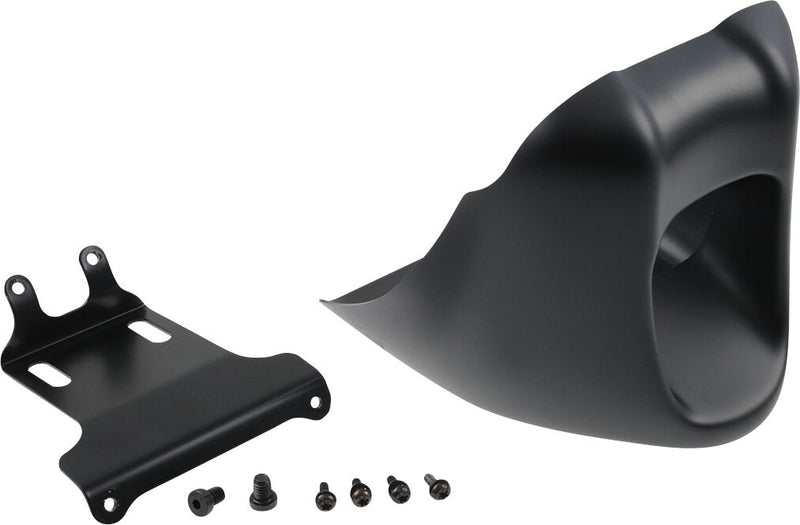 Cult Werk Spoiler Bobber for 1986-1999, 2004-2022 Harley-Davidson Chin Spoiler Black Front ABS Plastic Each