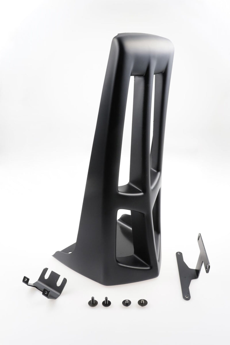 Cult Werk Spoiler Custom for 2018-2026 Harley-Davidson Chin Spoiler Black Front ABS Plastic