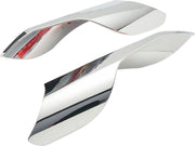 Ciro Heat Deflectors for 2014-2026 INDIAN Chrome Silver Pair