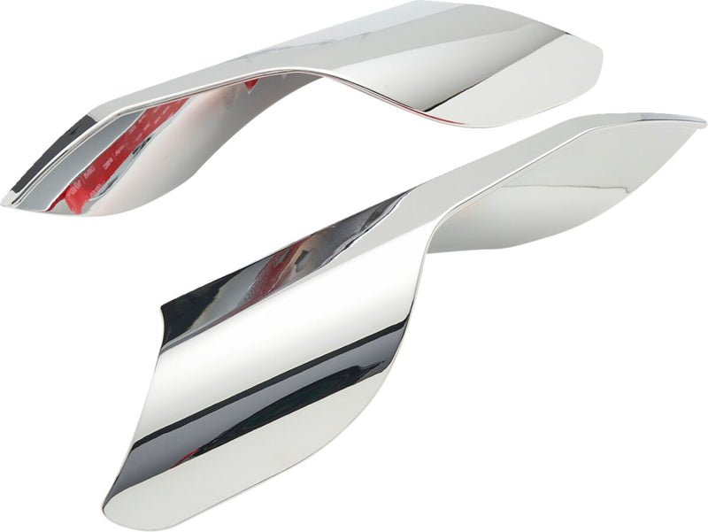 Ciro Heat Deflectors for 2014-2026 INDIAN Chrome Silver Pair