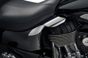 Ciro Heat Deflectors for 2014-2026 INDIAN Chrome Silver Pair