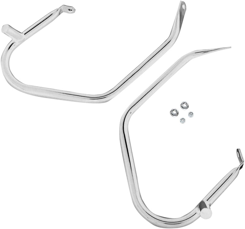 Drag Specialties Low-Profile Saddlebag Guards Fits Harley-Davidson Touring Models 1997-2008