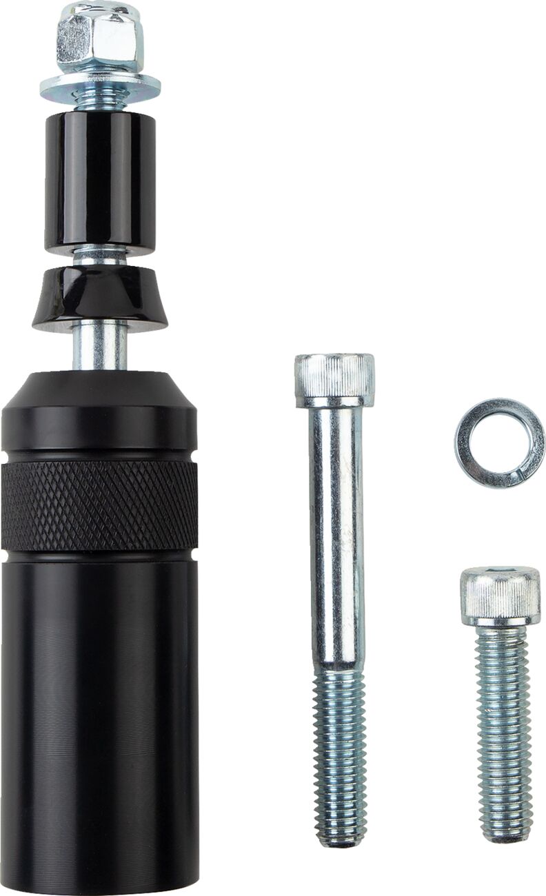 Burly Brand Rear Delrin Replacement Slider Kit In Black For Burly Brand Brawler Engine Guard Kits