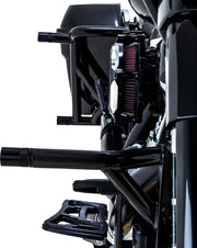 Burly Brand Brawler Kit for 2014-2025 Harley-Davidson Black Powder-Coated Rear Steel