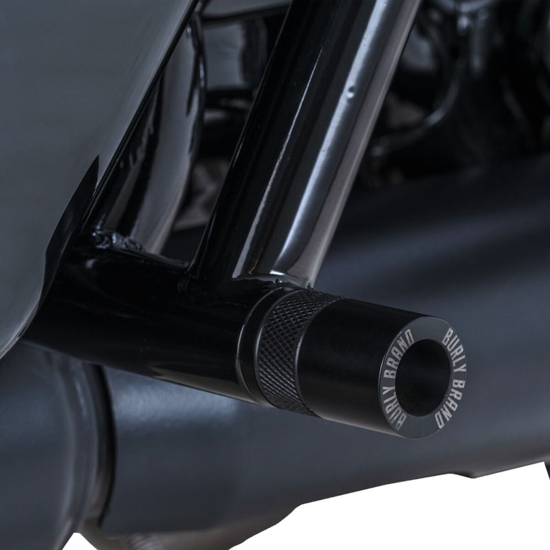 Burly Brand Brawler Kit for 2014-2025 Harley-Davidson Black Powder-Coated Rear Steel