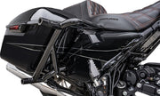 Burly Brand Brawler Kit for 2014-2025 Harley-Davidson Black Powder-Coated Rear Steel