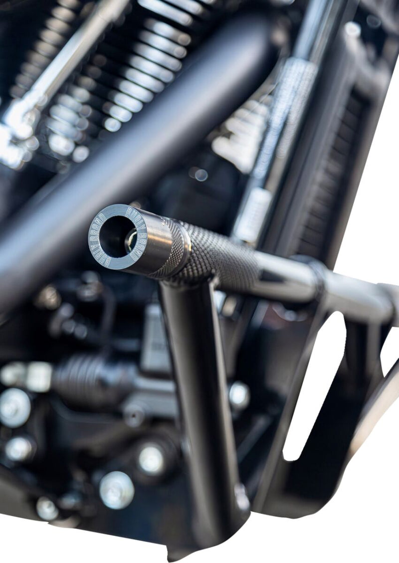 Burly Brand Brawler Kit for 2018-2025 Harley-Davidson Black Powder-Coated Front Steel